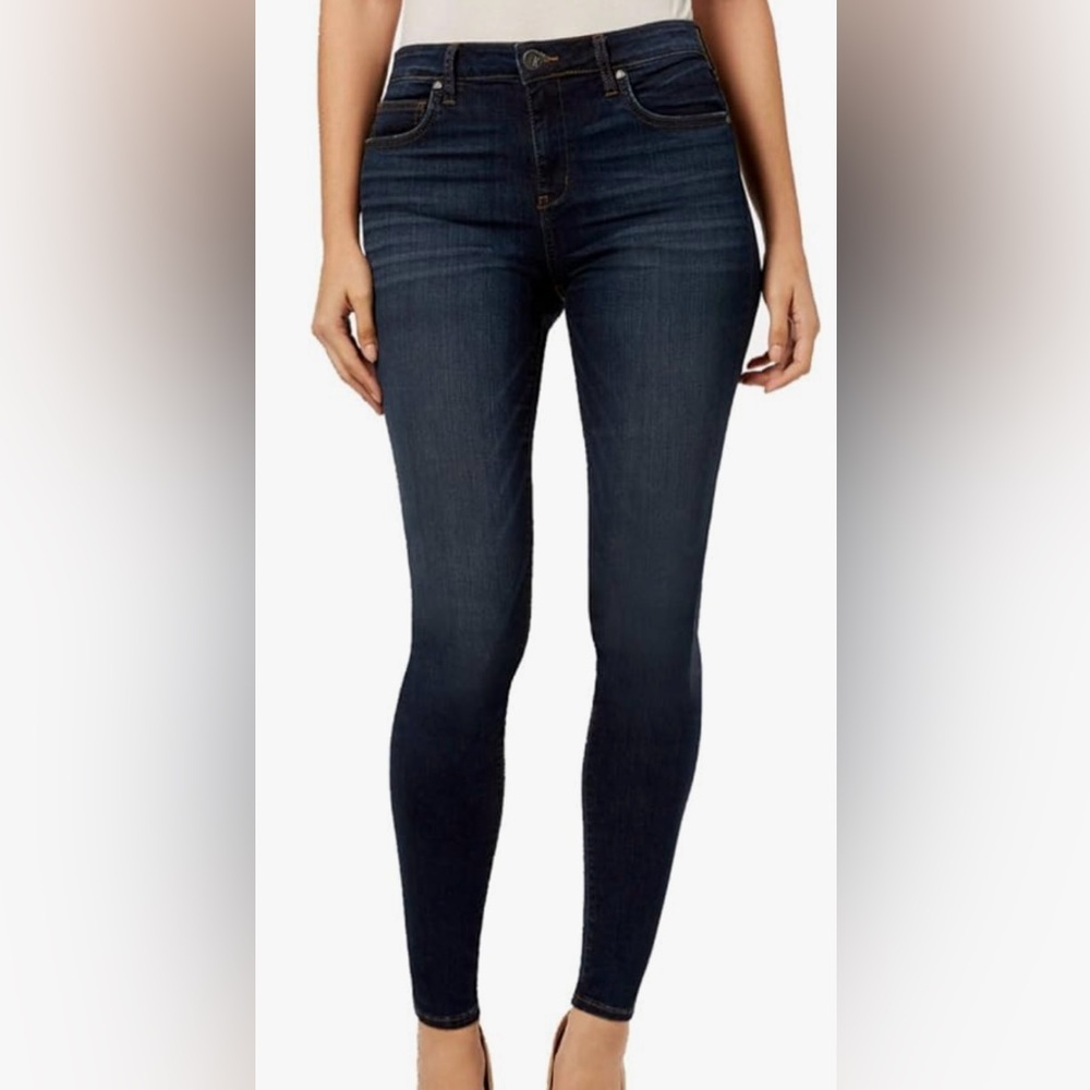 Kut from the Kloth Women's Dark Blue Skinny Jeans